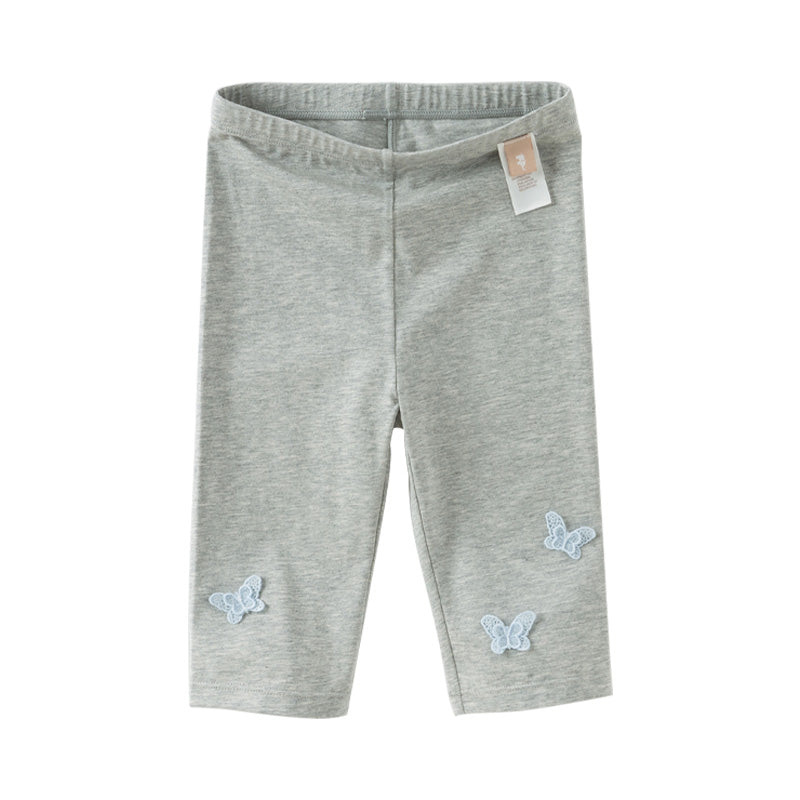 Dave&Bella Toddler Girls Summer Versatile Multi-color Slim Leggings