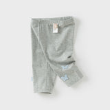 Dave&Bella Toddler Girls Summer Versatile Multi-color Slim Leggings