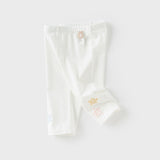 Dave&Bella Toddler Girls Summer Versatile Multi-color Slim Leggings