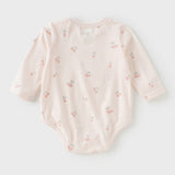 Dave&Bella Baby Girls/Boys Cotton Print One-Pieces Rompers