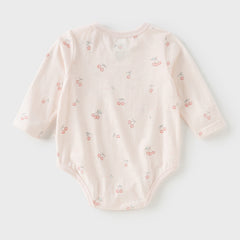 Dave&Bella Baby Girls/Boys Autumn Cotton Print One-Pieces Rompers