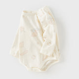Dave&Bella Baby Girls/Boys Cotton Print One-Pieces Rompers
