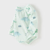 Dave&Bella Baby Girls/Boys Cotton Print One-Pieces Rompers