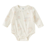 Dave&Bella Baby Girls/Boys Cotton Print One-Pieces Rompers