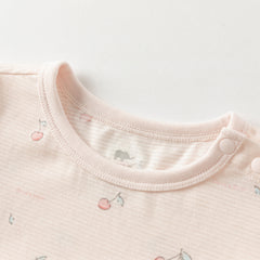 Dave&Bella Baby Girls/Boys Autumn Cotton Print One-Pieces Rompers