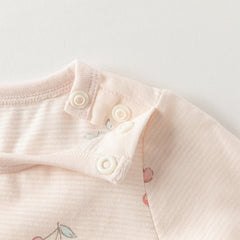 Dave&Bella Baby Girls/Boys Autumn Cotton Print One-Pieces Rompers