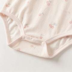 Dave&Bella Baby Girls/Boys Autumn Cotton Print One-Pieces Rompers