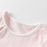 Dave&Bella Toddler Girls Summer Adorable Pink Breathable Cotton T-shirt Tops