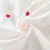 Dave&Bella Toddler Girls Summer Printed Bubble Sleeve Floral Pod Skirt Dress