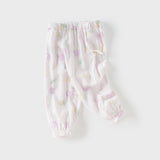 Dave&Bella Toddler Girls/Boys Summer Casual Flower/Dinosaur Print Mosquito-Proof Pants