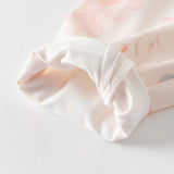 Dave&Bella Toddler Girls Summer Beige/Pink Print UV Protective Sunscreen Jackets