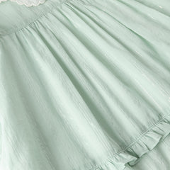 Dave&Bella Girls Summer Green Cotton Princess Dress