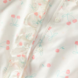Dave&Bella Toddler Girls Summer Cherry Print Outwear UV-protection Sunscreen Jackets