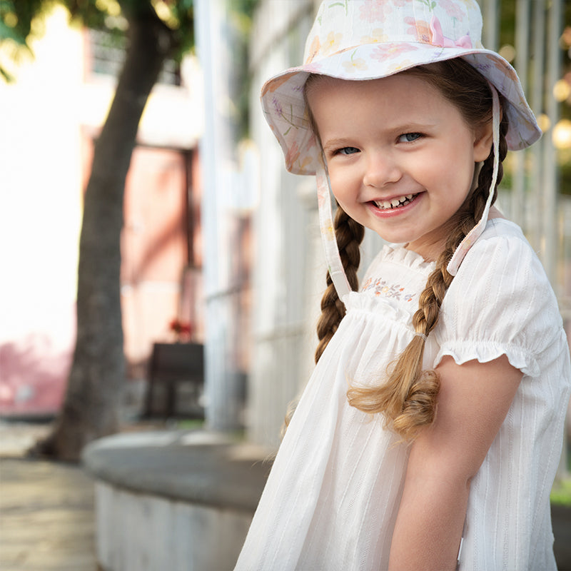 Dave&Bella Toddler Girls Summer Thin White Cotton T-Shirt Tops