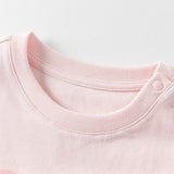 Dave&Bella Toddler Boys/Girls Summer Playful Print Classic T-shirt Tops