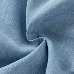 Dave&Bella Toddler Boys Summer Denim Blue Loose Adjustable-waistband Jeans