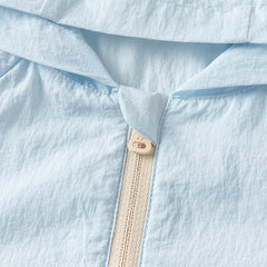 Dave&Bella Kids Boys Summer Blue Outdoor UV-protection Sunscreen Lightweight Jackets