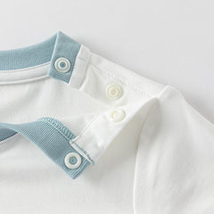 Dave&Bella Toddler Boys/Girls Blue/Pink Indoor Comfortable Pajamas