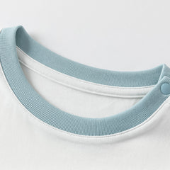 Dave&Bella Toddler Boys/Girls Blue/Pink Indoor Comfortable Pajamas