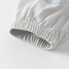 Dave&Bella Toddler Boys Summer Casual Breathable Cotton Loose Drawstring Pants
