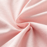 Dave&Bella Kids Girls Summer Sweet Pink Print Round Collar Soft Indoor Pajamas