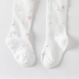 Dave&Bella Toddler Girls Summer Multi-style Lightweight Stretchable Footed Tights (Copy)-1