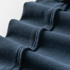 Dave&Bella Toddler Boys Summer Versatile Dark Bule Short Sleeve Formal Polos