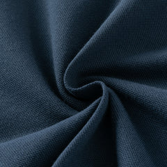 Dave&Bella Toddler Boys Summer Versatile Dark Bule Short Sleeve Formal Polos