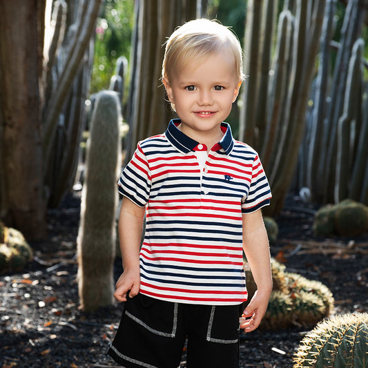 Dave&Bella Boys Summer Cotton T-shirt Tops