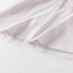 Dave&Bella Girls Summer Cotton  Purple pink Mesh Polo T-shirt Top