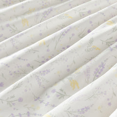 Dave&Bella Girls Summer Purple Floral Print Cotton Dress