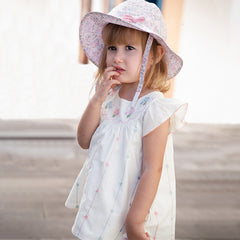 Dave&Bella Girls Summer Lovely Classic White Cotton T-shirt Short Pant Set