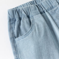 Dave&Bella Girls Summer Nine-Minute Flared Trousers Pants
