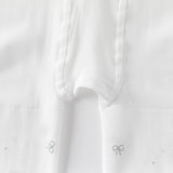 Dave&Bella Kids Girls Summer Versatile White Stretchy Lightweight Footed Tights