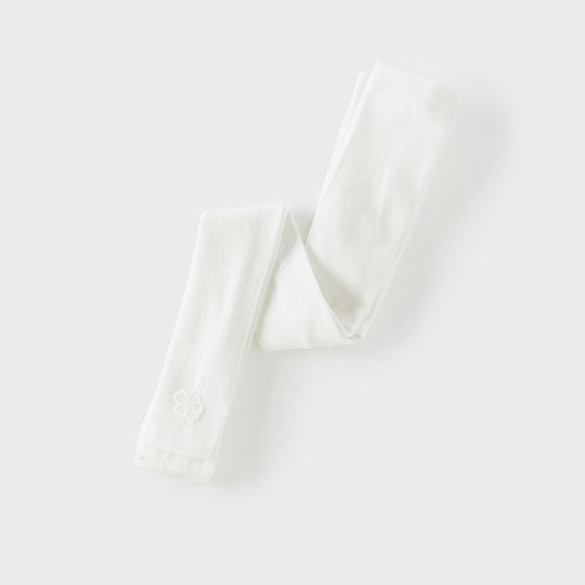 Dave&Bella Kids Girls Summer Versatile White Stretchy Lightweigt Footed Tights Leggings