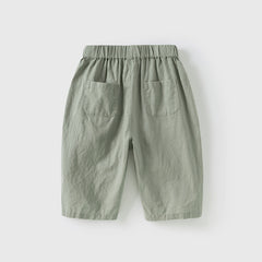 Dave&Bella Toddler Boys Summer Multi-color Comfortable Wide Pants