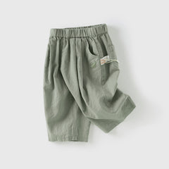 Dave&Bella Toddler Boys Summer Multi-color Comfortable Wide Pants