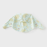Dave&Bella Toddler Girls Summer Cute Green-floral Outdoor UV-protection Sunscreen Jacket