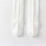 Dave&Bella Toddler Girls Summer Multi-style Lightweight Stretchable Footed Tights (Copy)-1