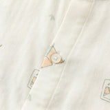 Dave&Bella Toddler Boys/Girls Grey Green/Orange Pink Indoor Comfortable Print Pajamas