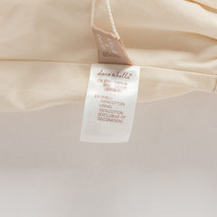 Dave&Bella Summer Kids Girls Cute Green/Apricot Breathable Cotton Paperbag Waist Shorts