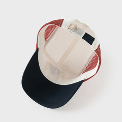 Dave&Bella Toddler Boys Casual White Breathable Baseball Caps