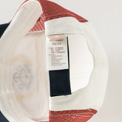 Dave&Bella Toddler Boys Casual White Breathable Baseball Caps