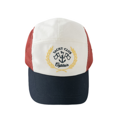 Dave&Bella Toddler Boys Casual White Breathable Baseball Caps
