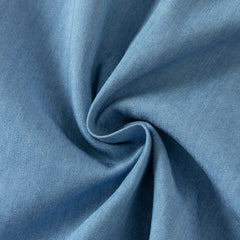 Dave&Bella Summer Toddler Boys Fashion Denim Blue Straight-leg Comfortable Jean Shorts