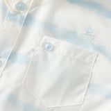 Dave&Bella Toddler Boys Summer Elegant Blue College-style Comfortable Shirts