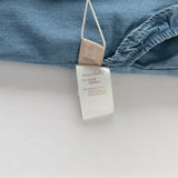 Dave&Bella Toddler Girls Summer Stylish Straight-leg Wide Flared Comfortable Cotton Jeans