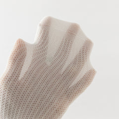 Dave&Bella Summer Children Girls Versatile White Stretchable Mid-calf Socks