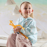 Dave&Bella Toddler Boys/Girls Summer White/Blue Cute Print Lightweight Sunscreen Jackets