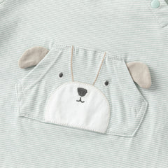 Dave&Bella Baby Boys Summer Orange/Grey Green Animal Soft Cotton Casual Rompers